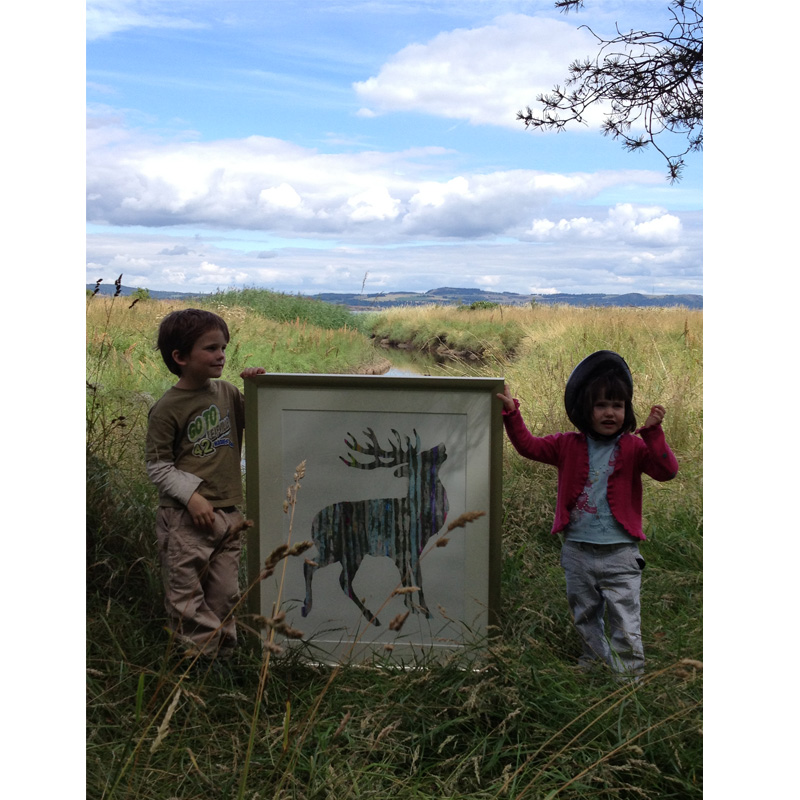 Deposit for Silver Stag Print - please read description for total.