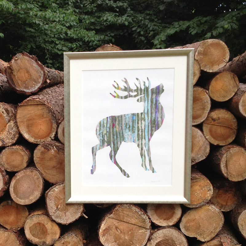 Deposit for Silver Stag Print - please read description for total.