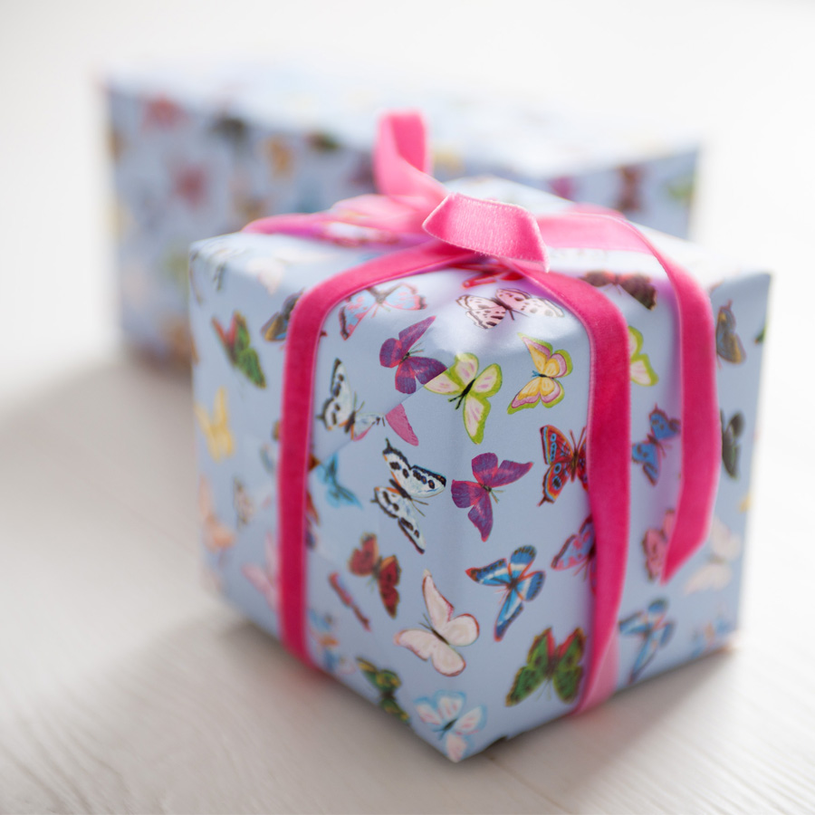 WRAPPING PAPER - Butterflies - to gift wrap another purchase being sent WRAPPING PAPER - Butterflies - to gift wrap another purchase being sent