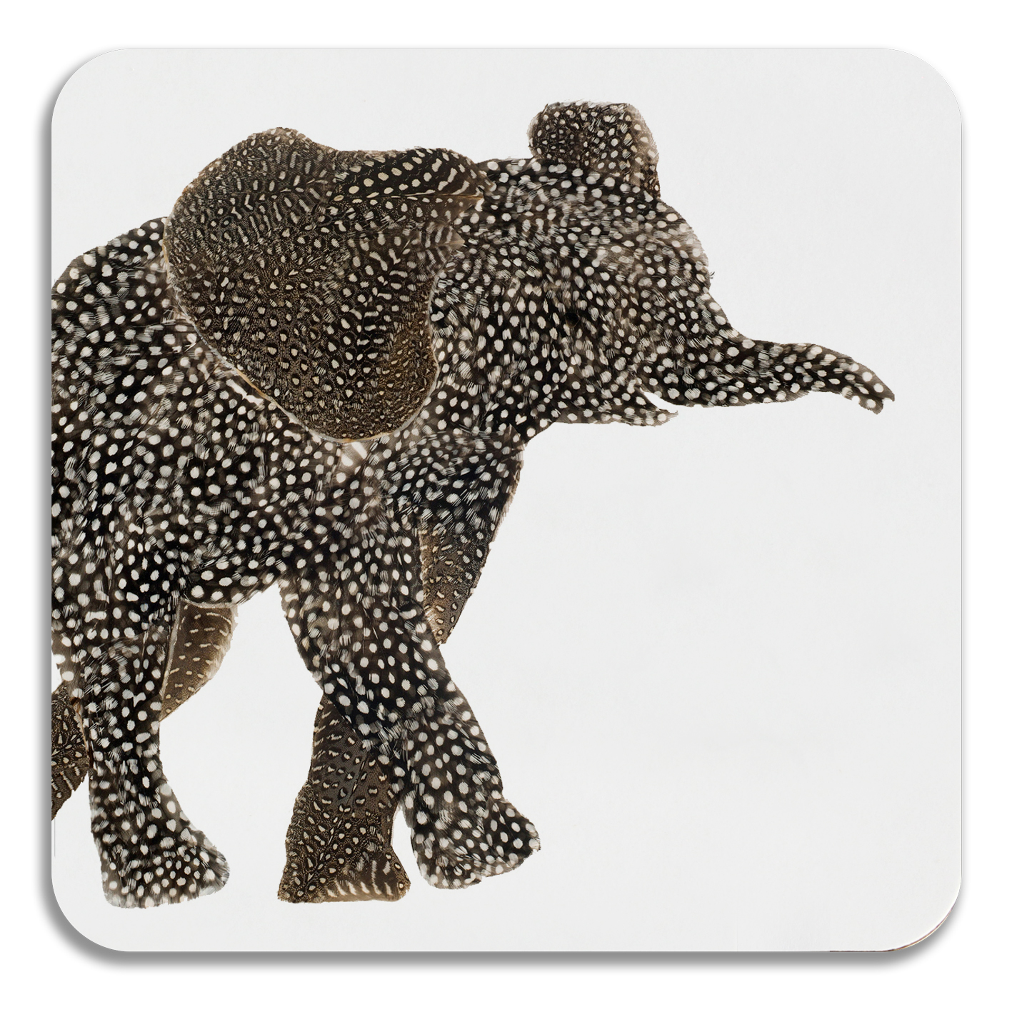 COASTER - Large Elephant Facing Right Design