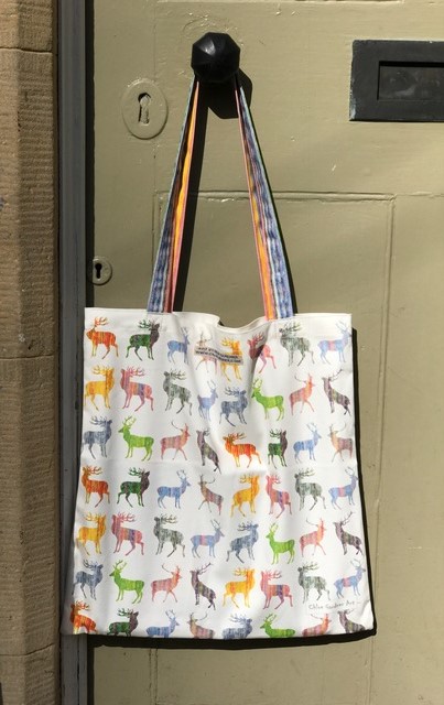 SHOPPER BAG - Multistags design SHOPPER BAG - Multistags design