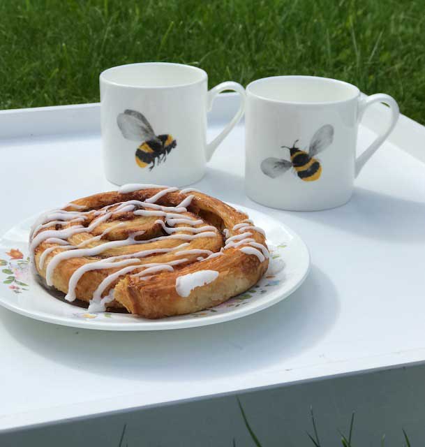 Mini Espresso Mug - Flying Bee Design Mini Espresso Mug - Flying Bee Design