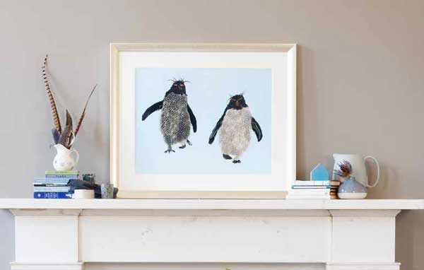 Deposit for Rockhopper Pair Print - please read description for total.