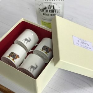 Coffee Gift Set - 4 Espresso Cups