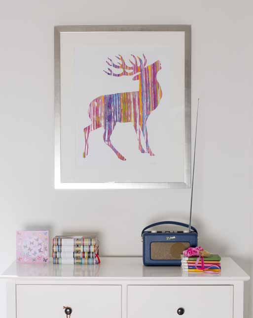 Deposit for Pink Stag Print - please read description for total. Deposit for Pink Stag Print - please read description for total.