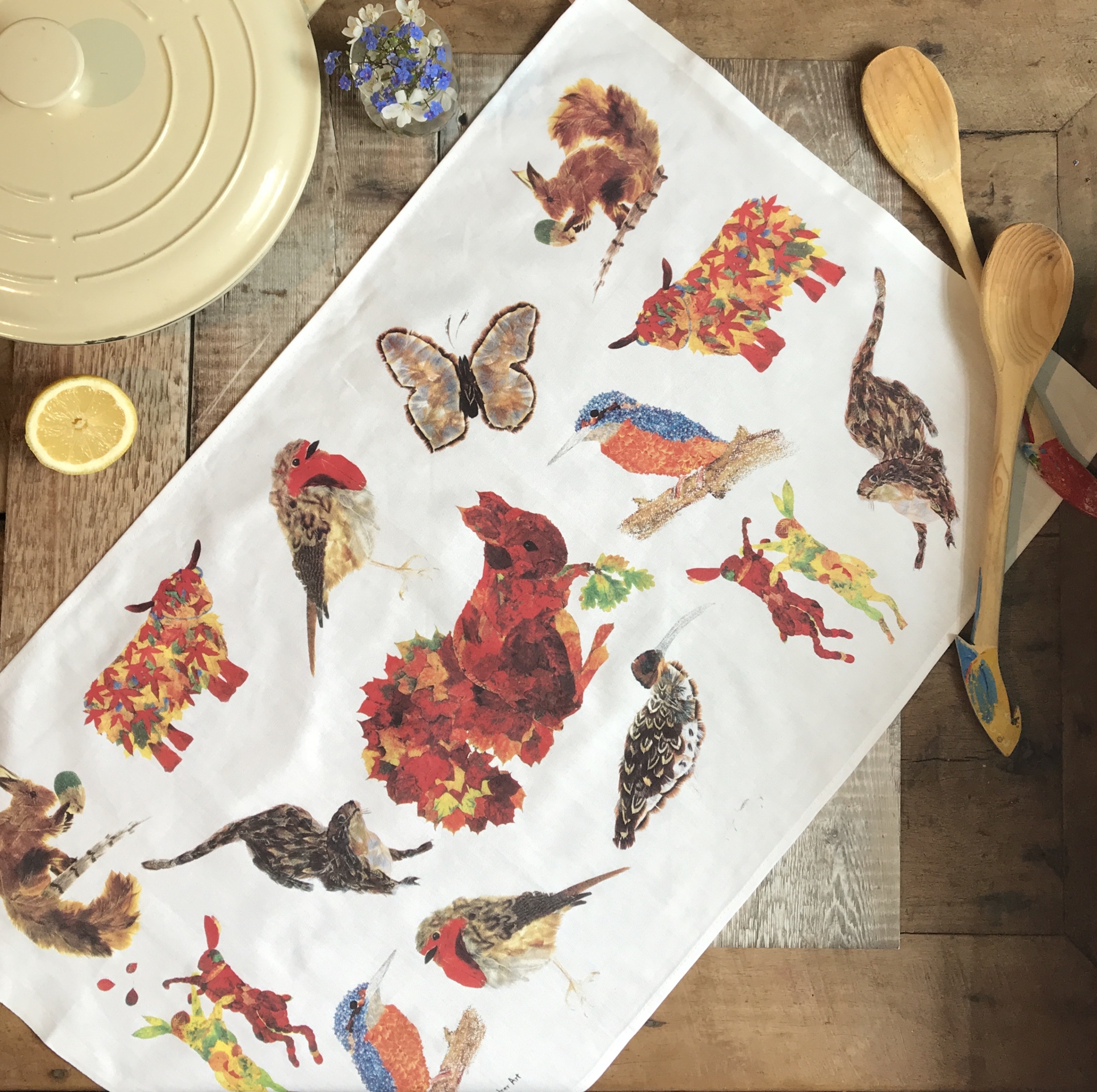 tea towel loose medley