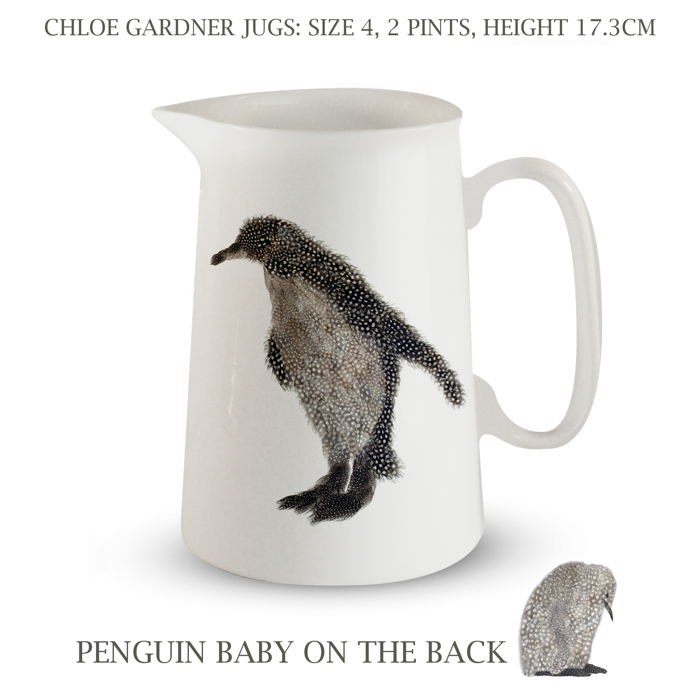 Jug - 2 pint - PENGUIN Design