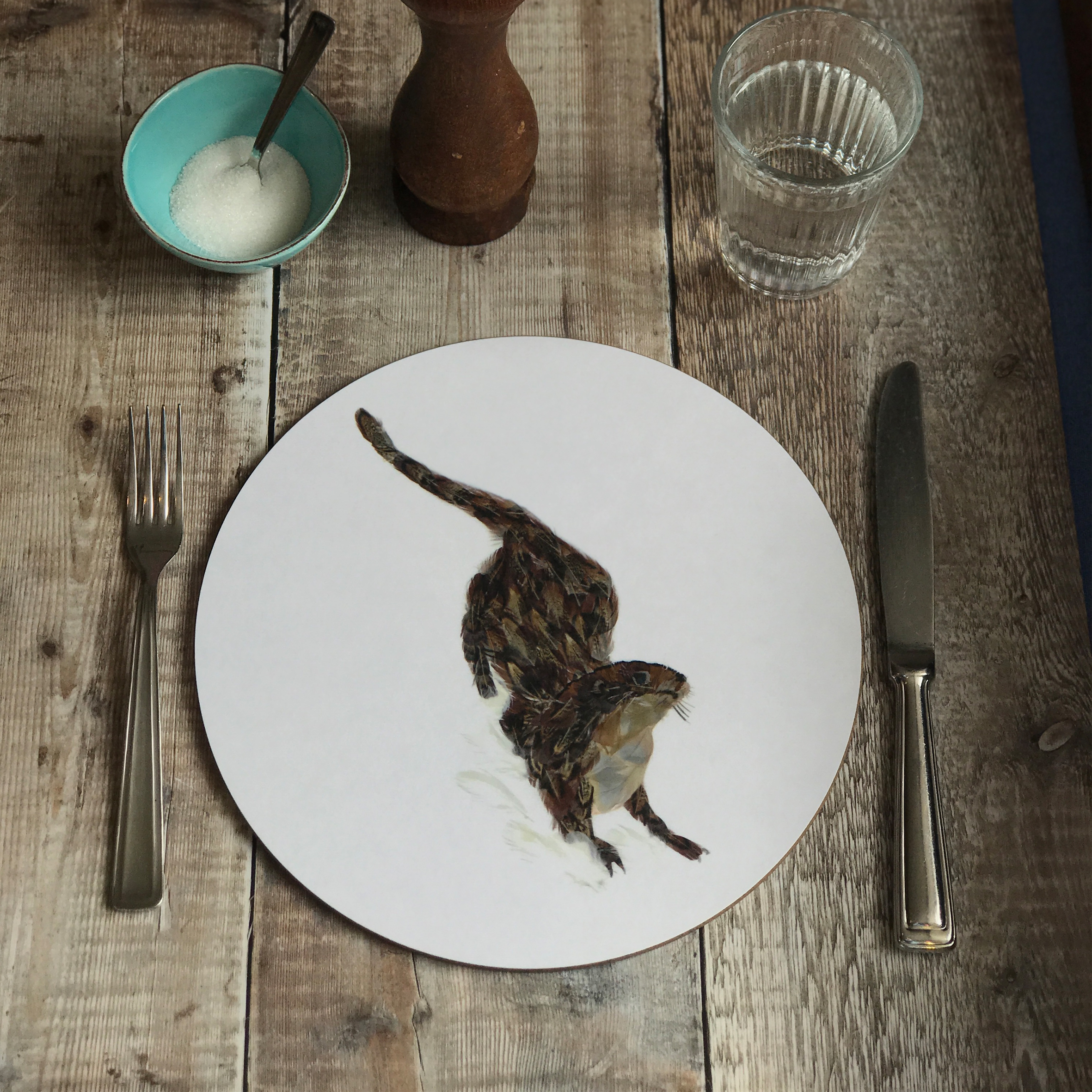 ROUND TABLEMAT - Otter Design