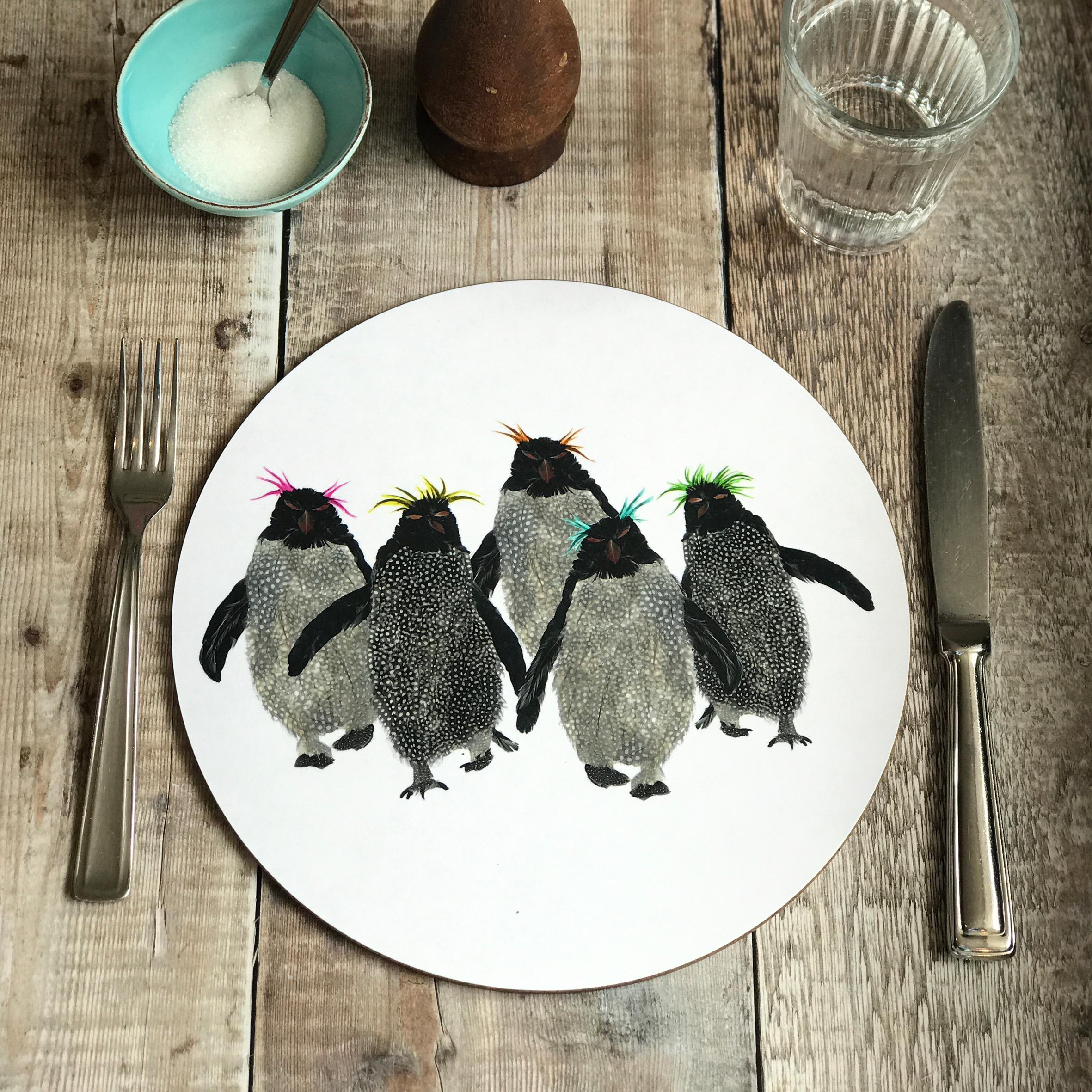 ROUND TABLEMAT Rockhopper 5 group