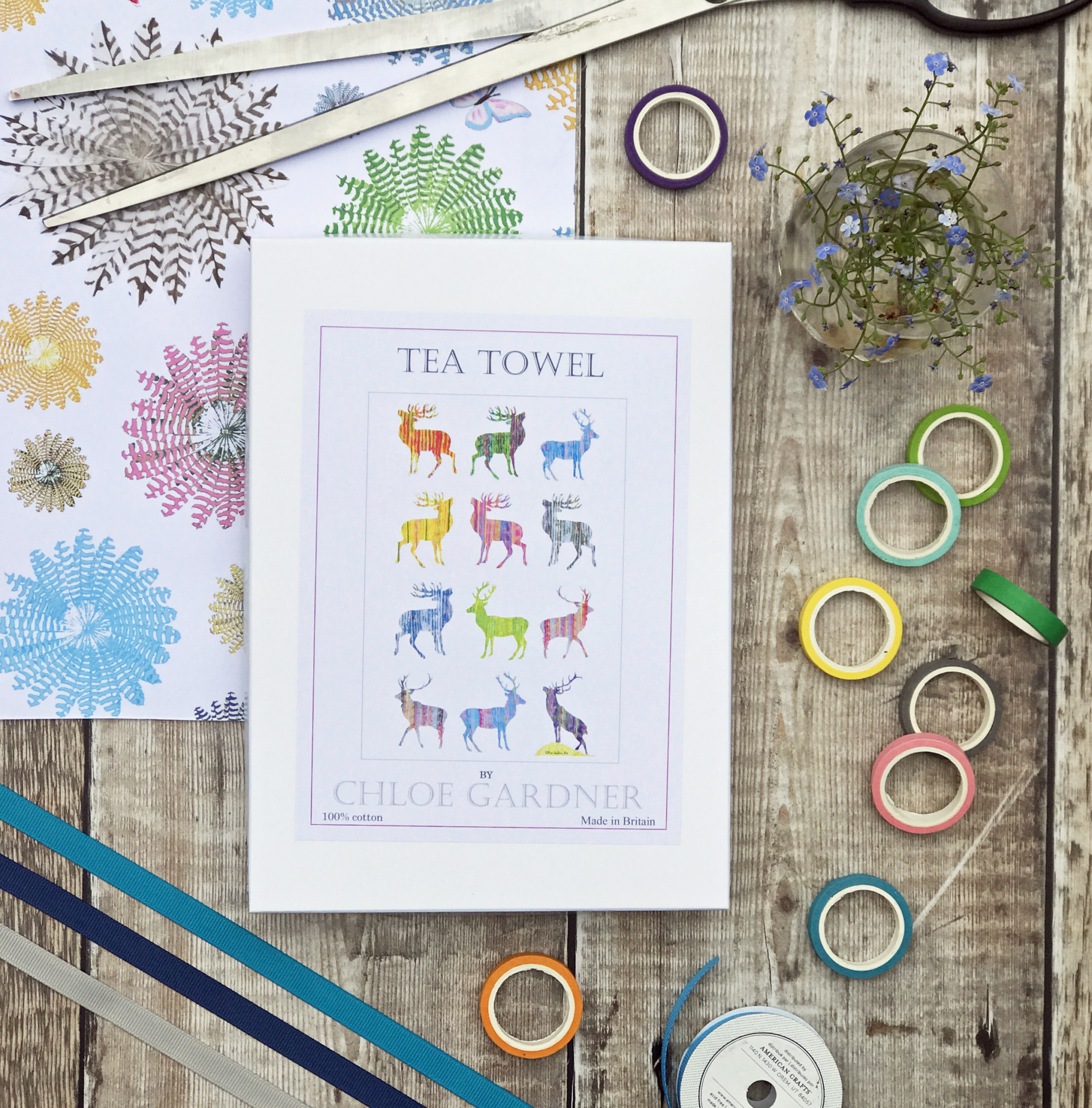 TEATOWEL BOXED Multistag