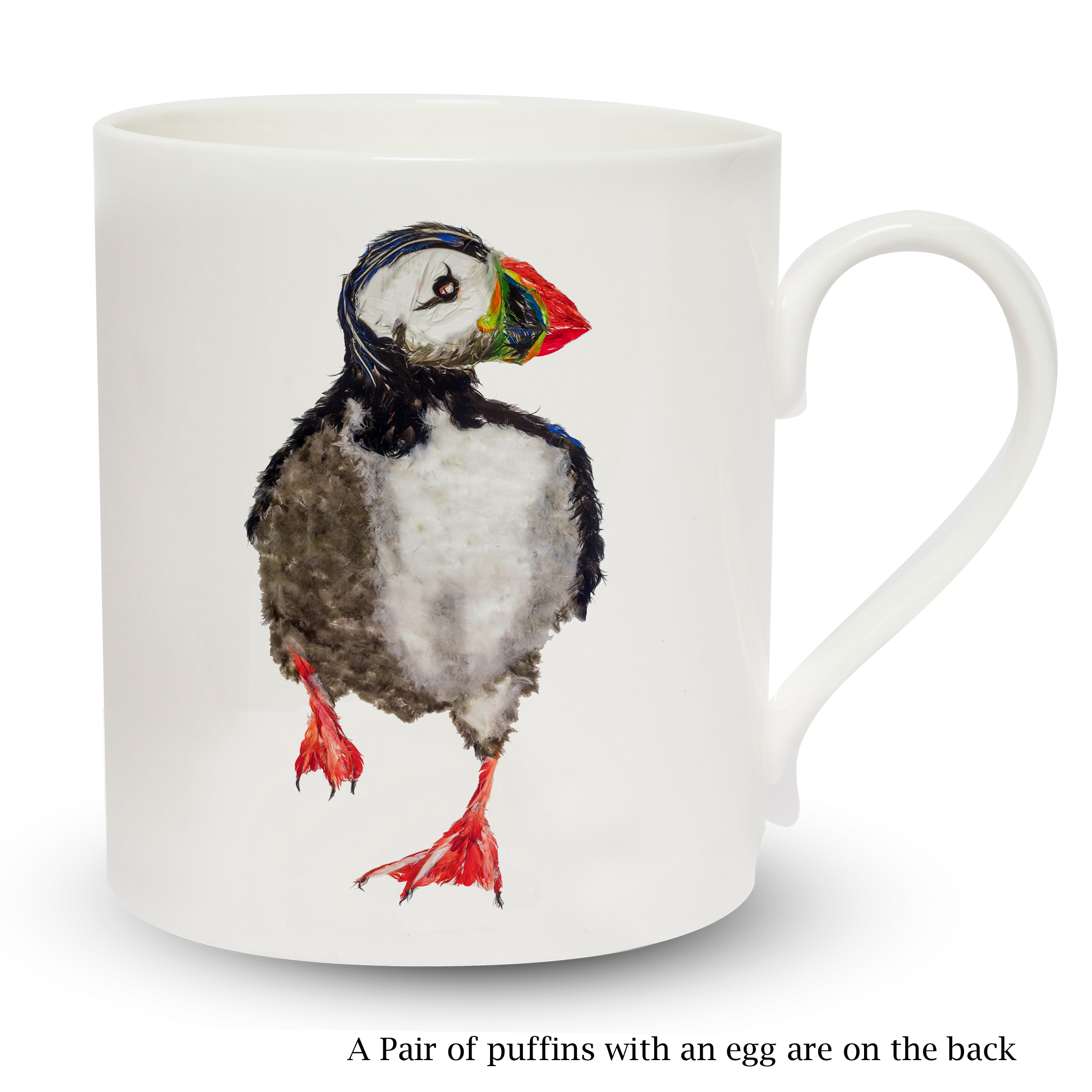 POP MUG - Running Puffin Design