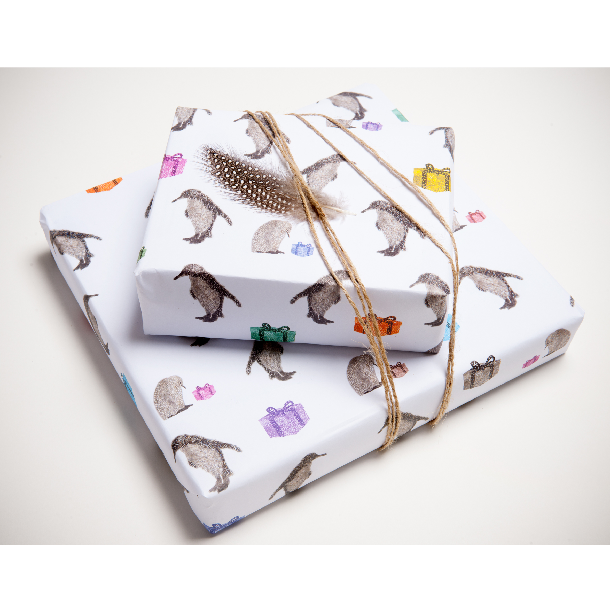 wrapping paper small penguin B
