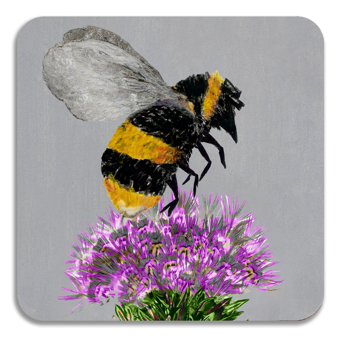 COASTER - SQUARE - Bee and Thistle