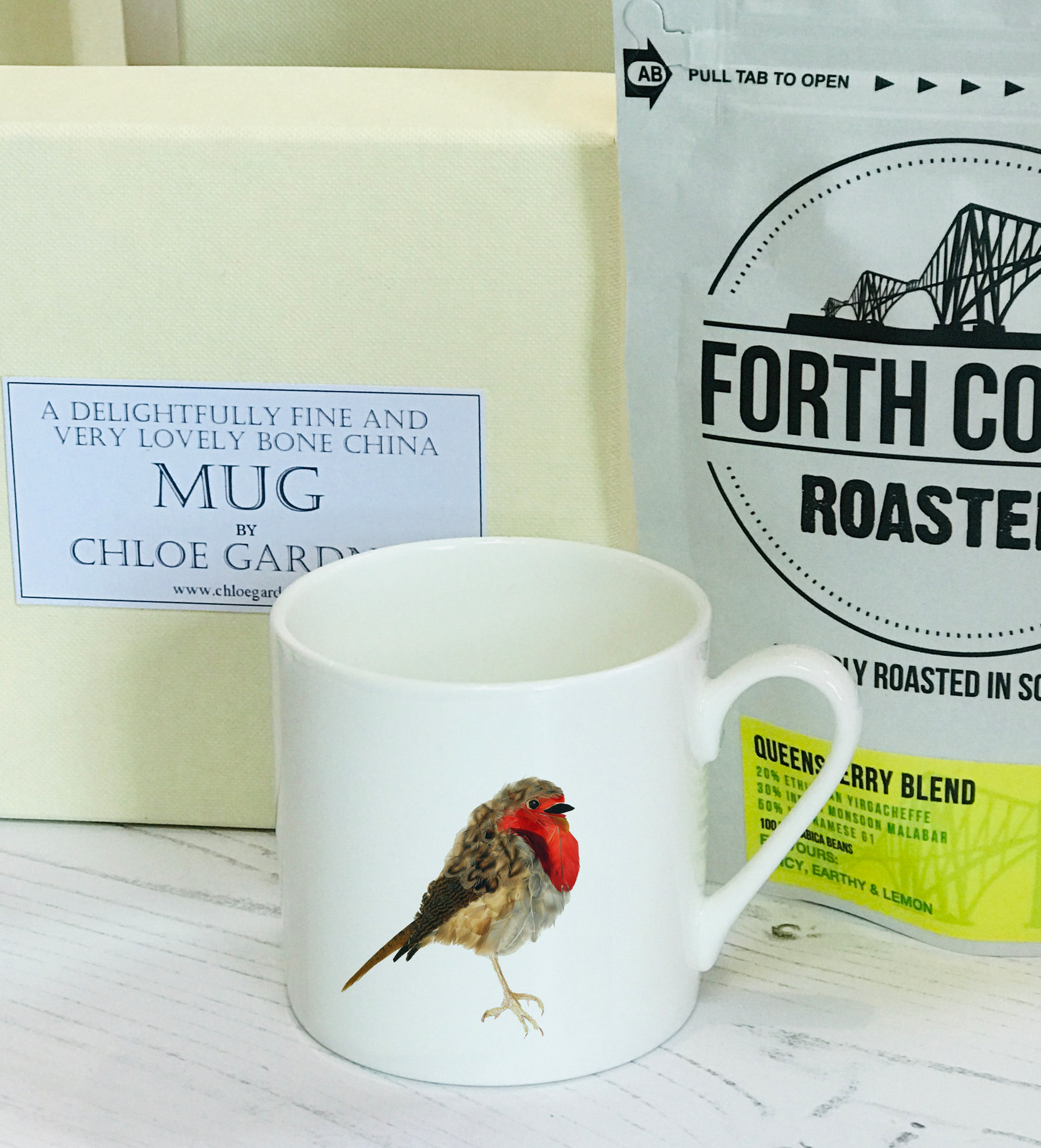 coffee gift set 1 espresso robin B