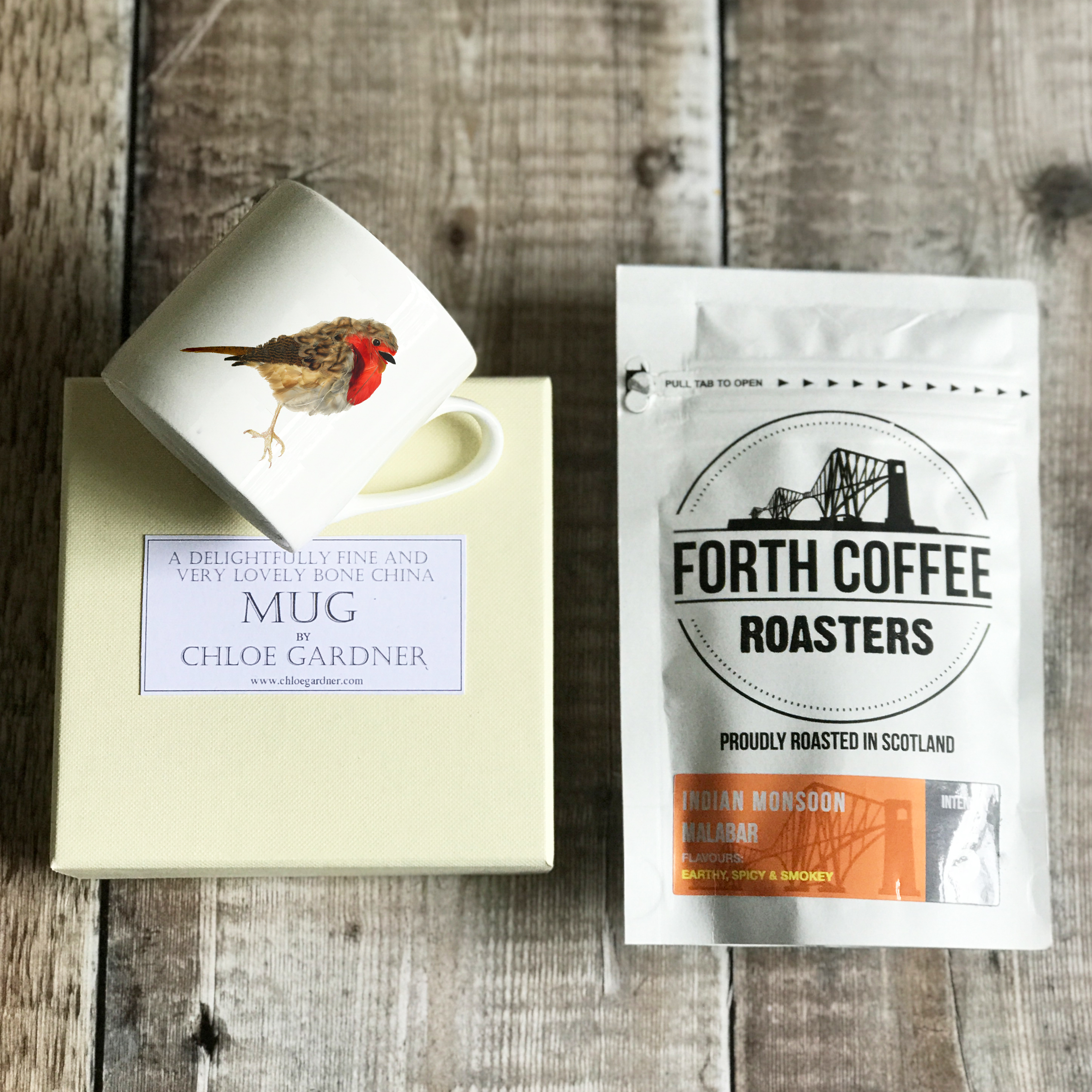 coffee gift set 1 espresso robin