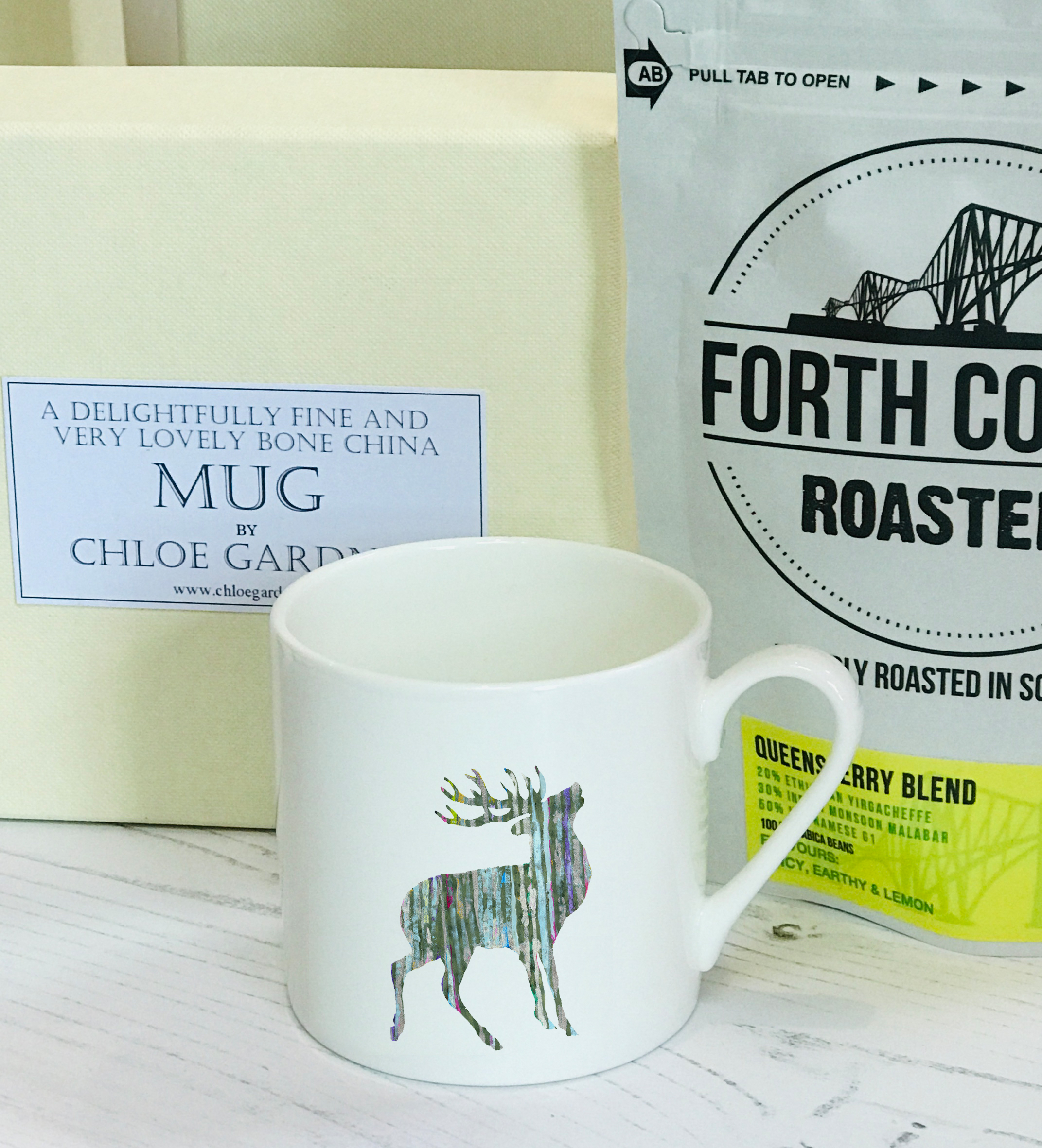 coffee gift set 1 espresso stag B