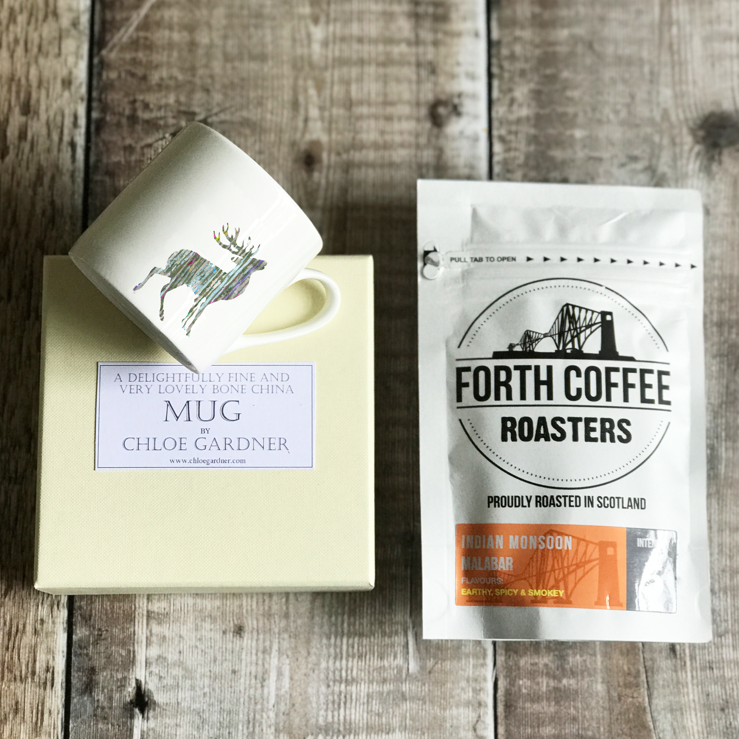 coffee gift set 1 espresso stag