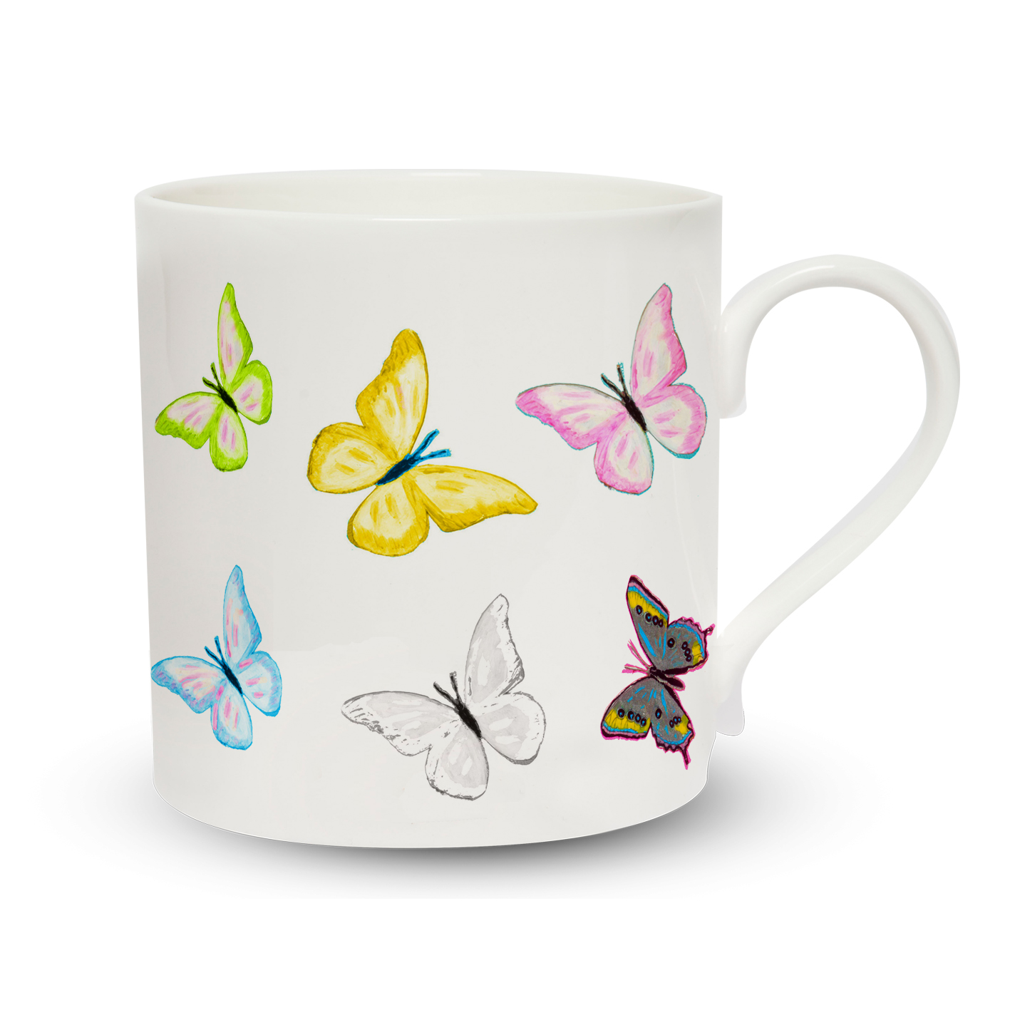 Espresso Mug - Butterfly Design