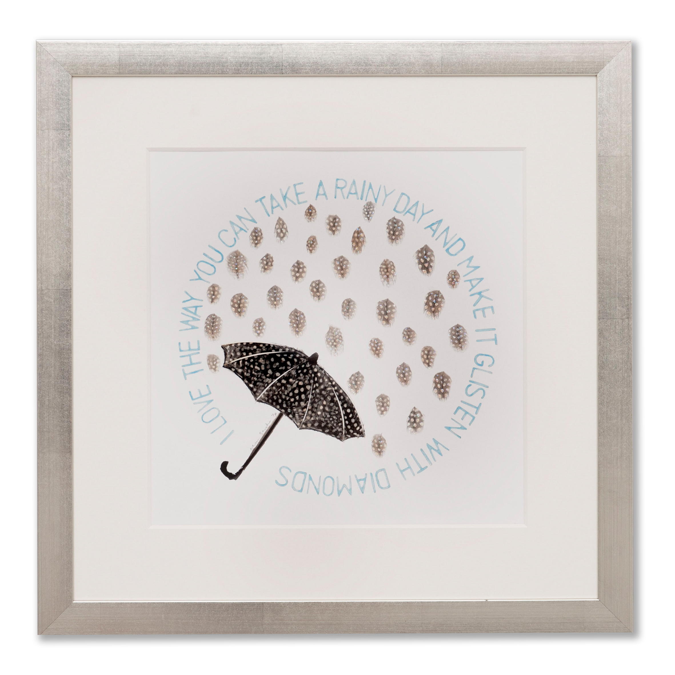 Order a Rainy Day Print - various sizes & personalisation possible