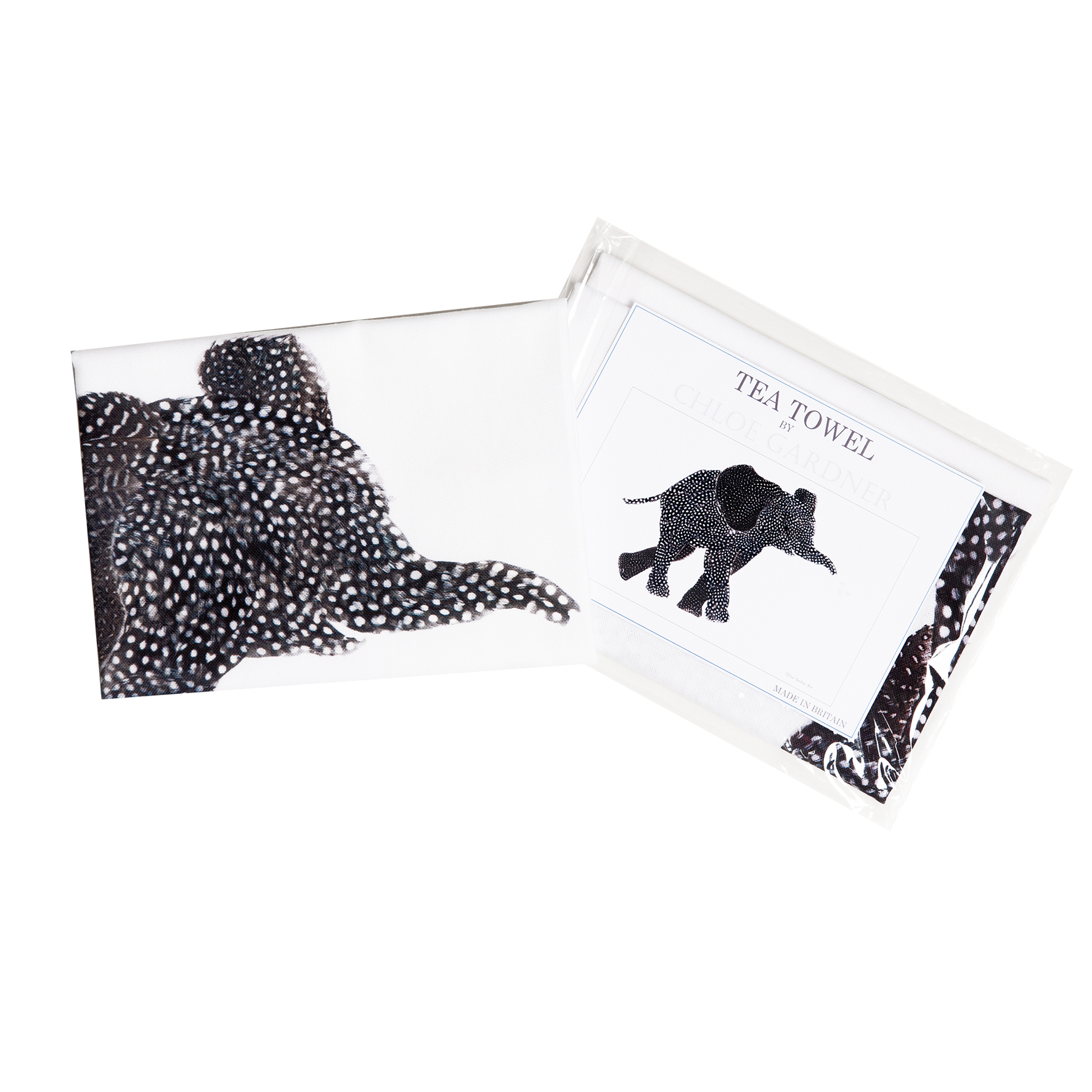 tea towel bagged elephant