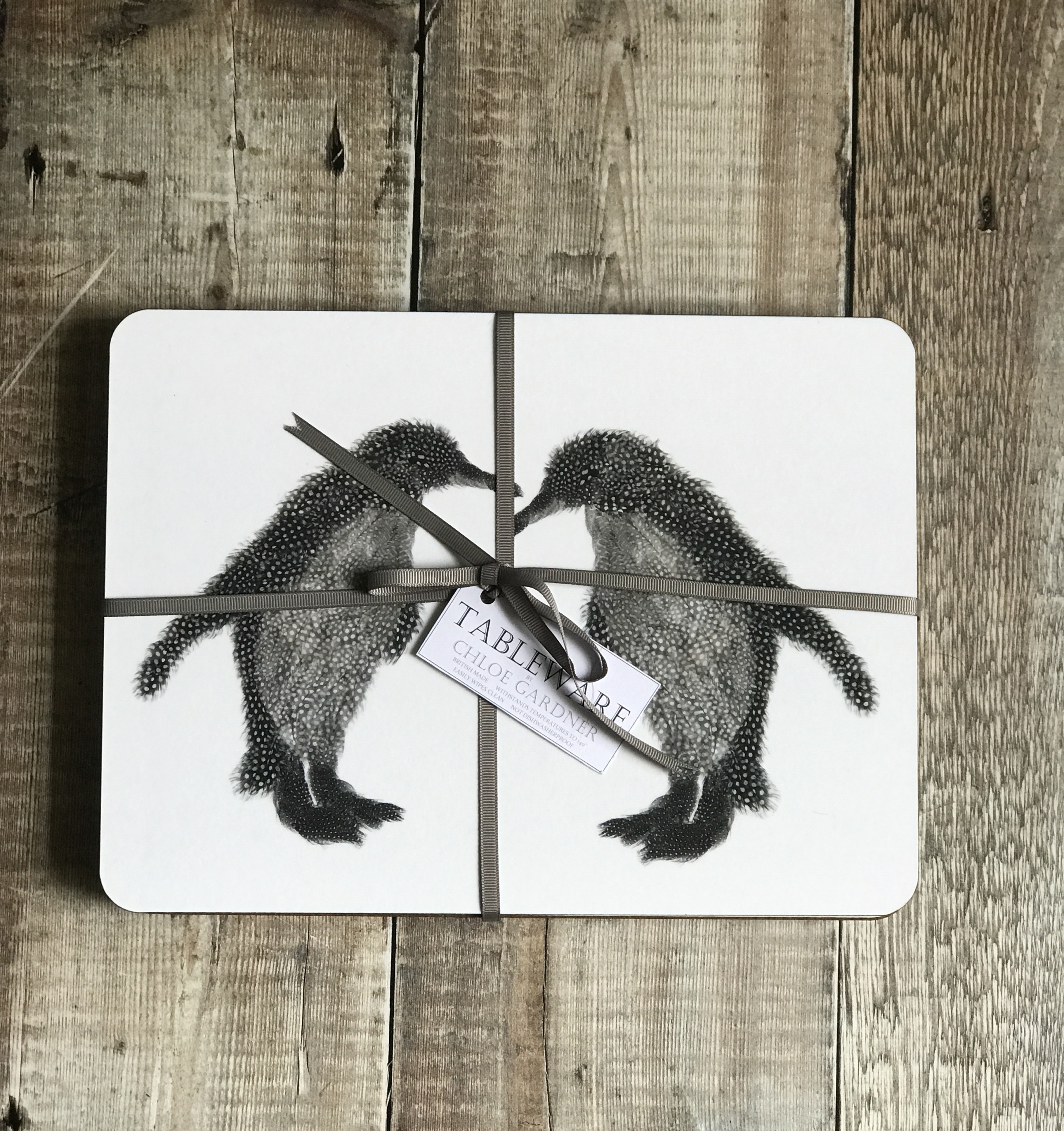 Table mat set penguins