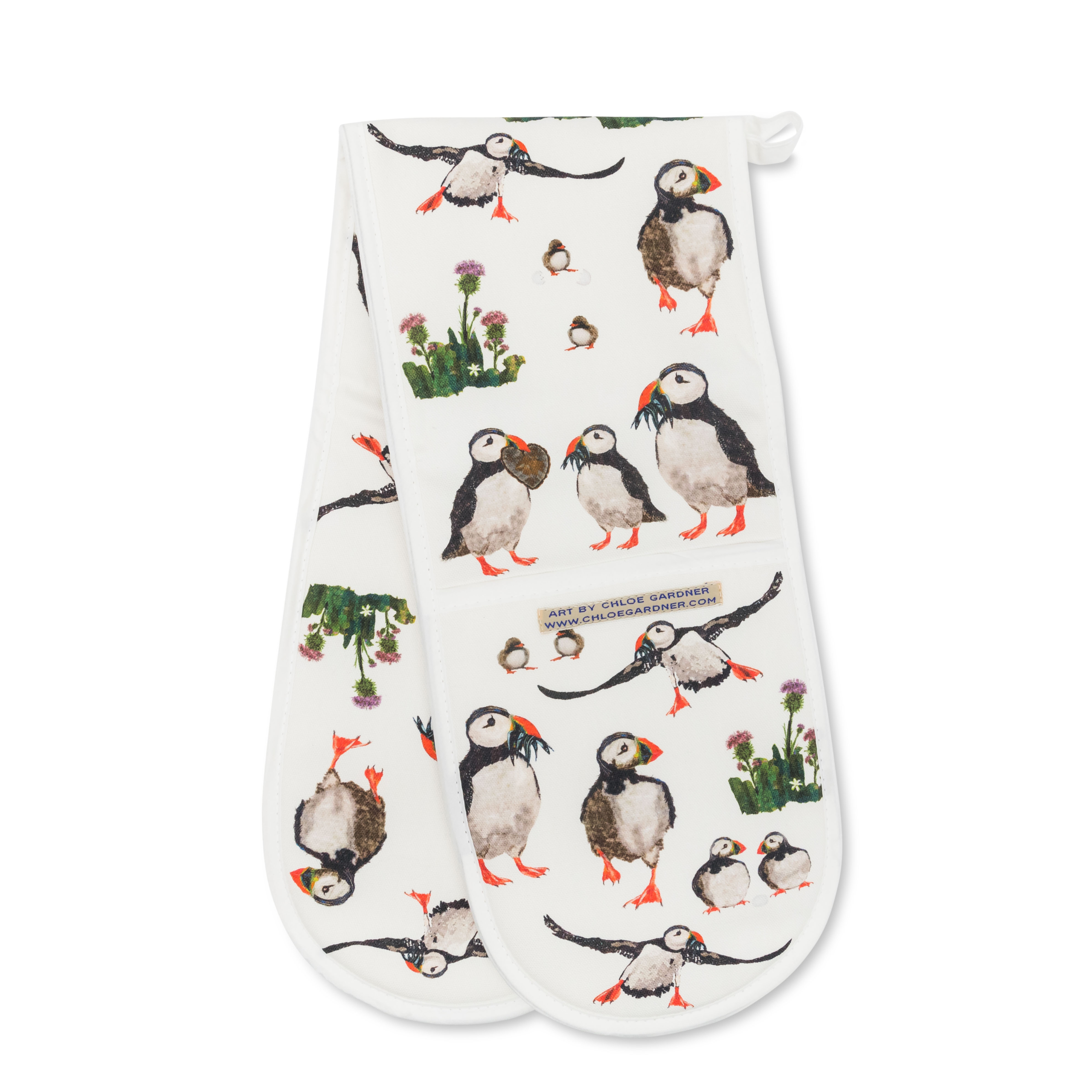 OVEN GLOVES - Puffin Repeat