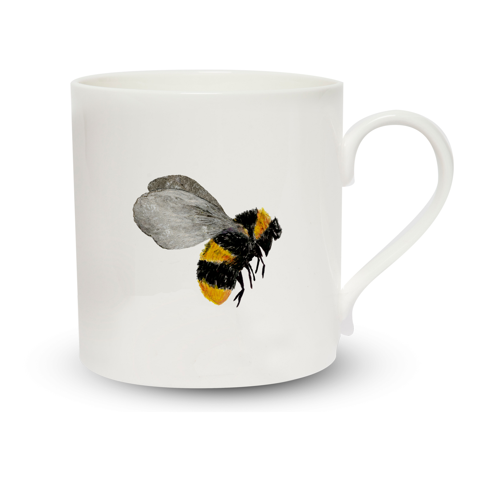 Espresso Mug -  Bee Wings Together Design (Hovering)
