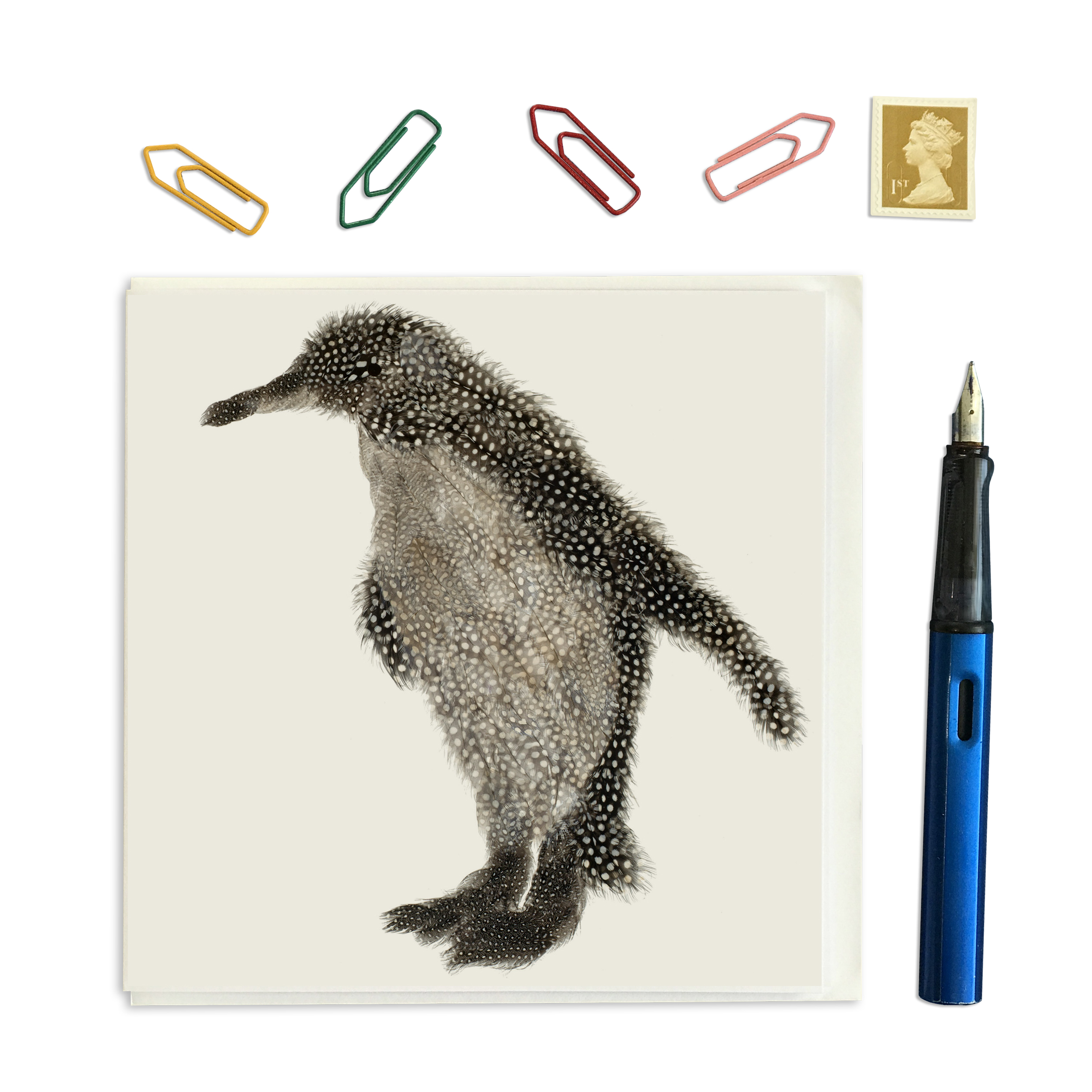 CARD SQUARE - PENGUIN