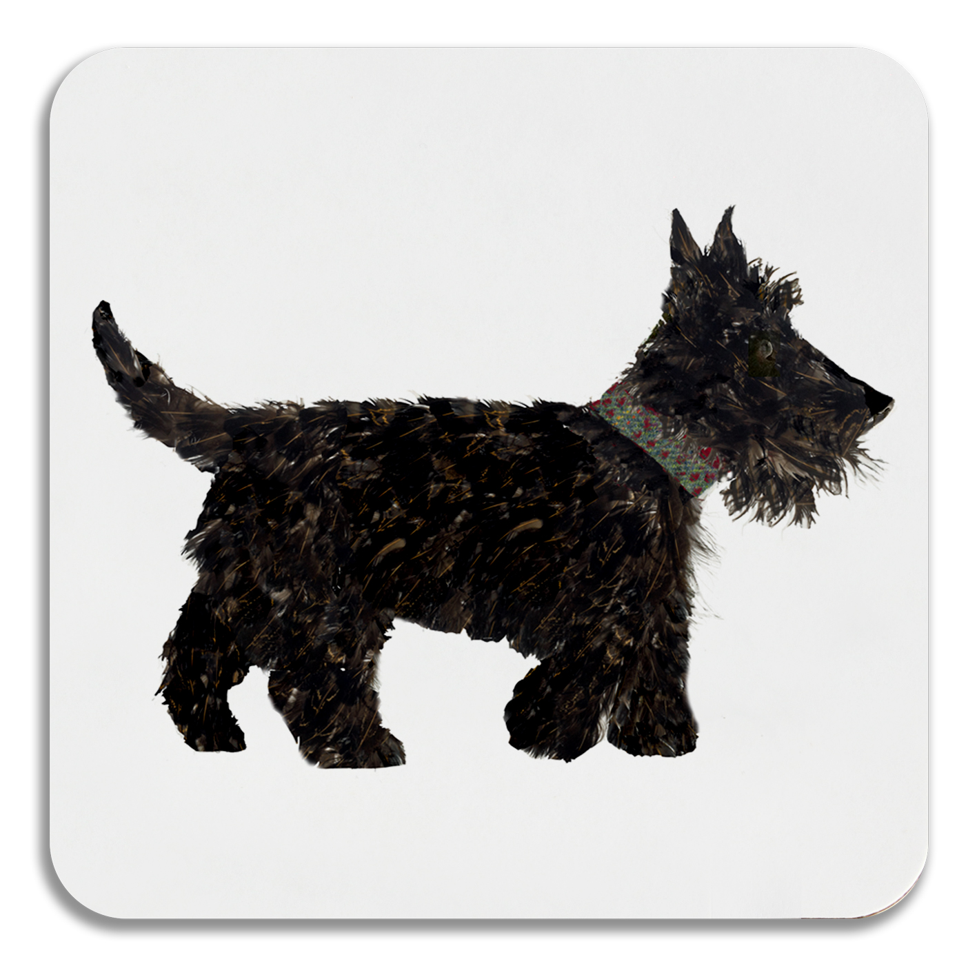 COASTER - Scottie Dog Design