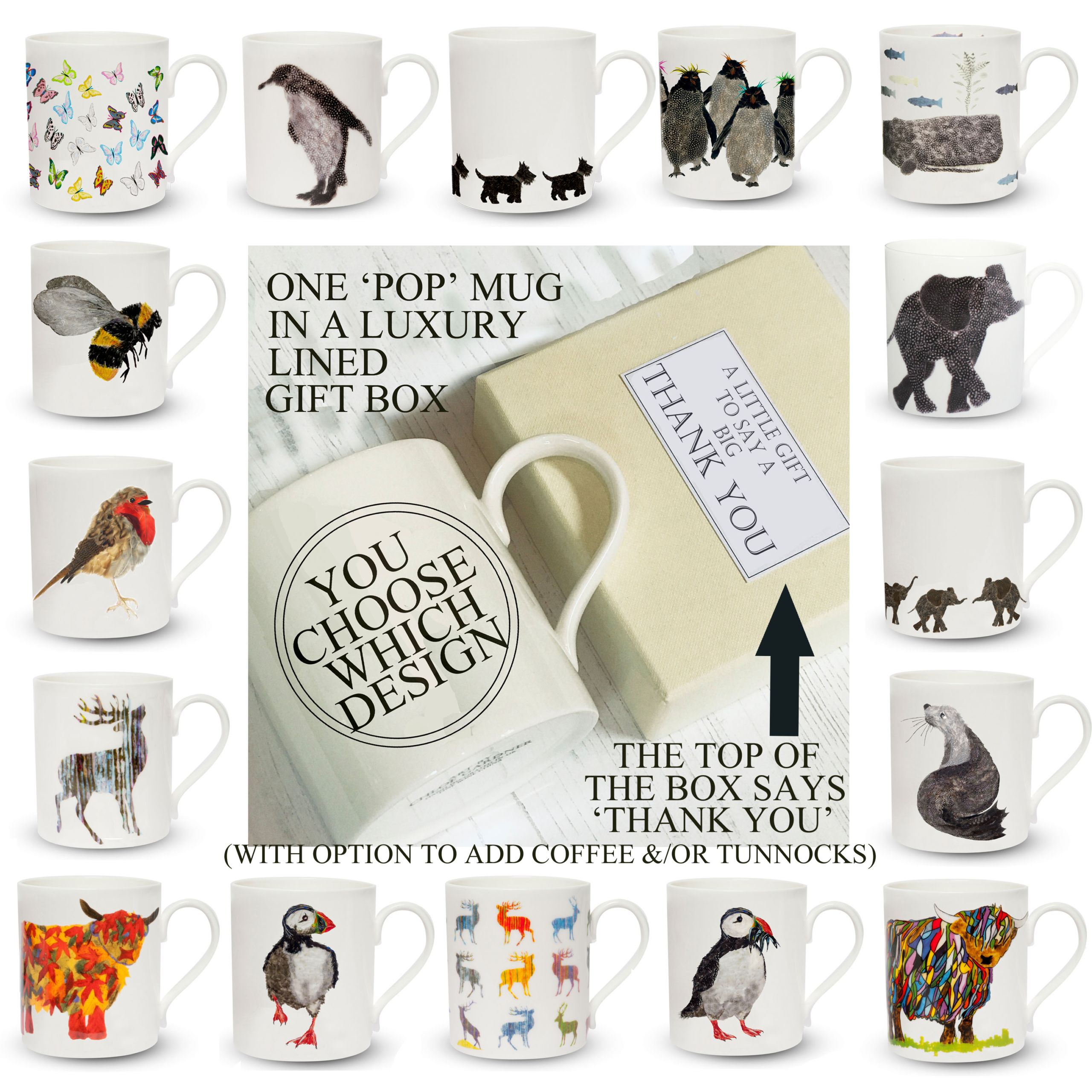 'A THANK YOU' POP MUG GIFT SET