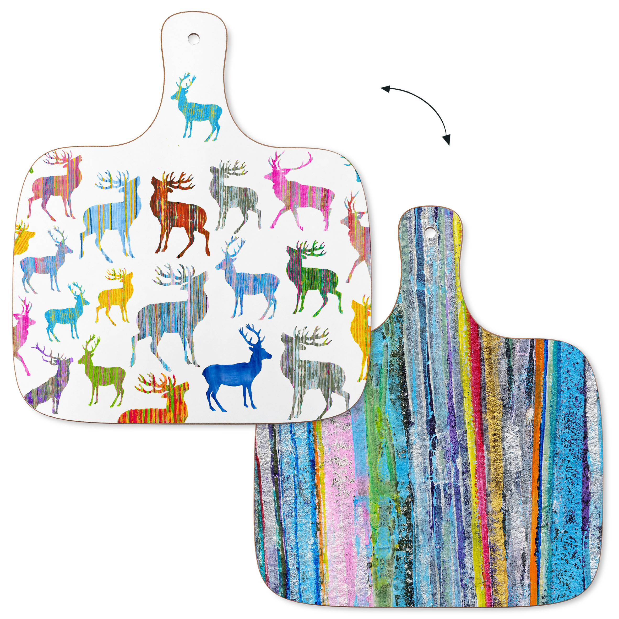 CHOPPING BOARD - MEDIUM- MULTI MULTI STAG