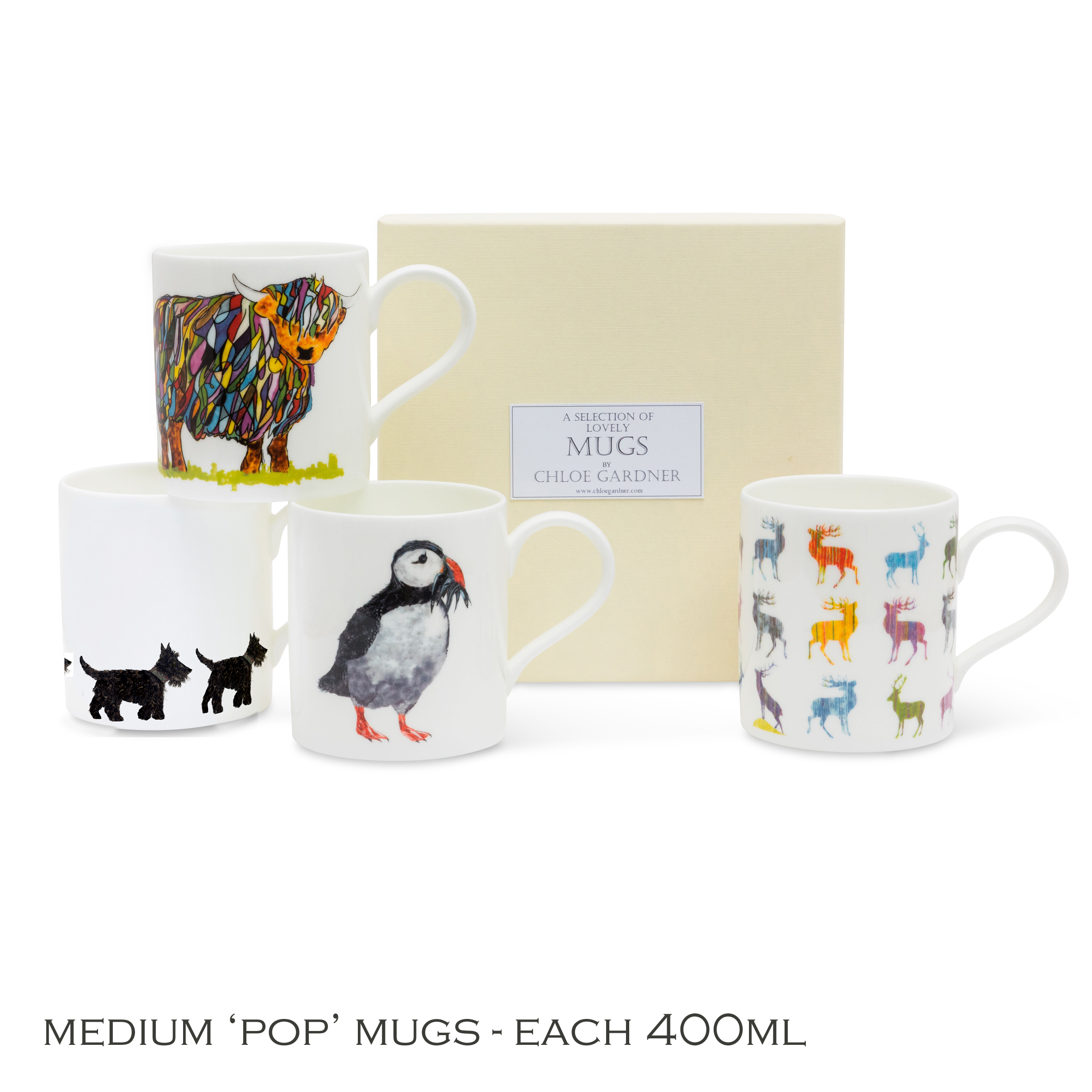 POP MUGS and COFFEE GIFT SET