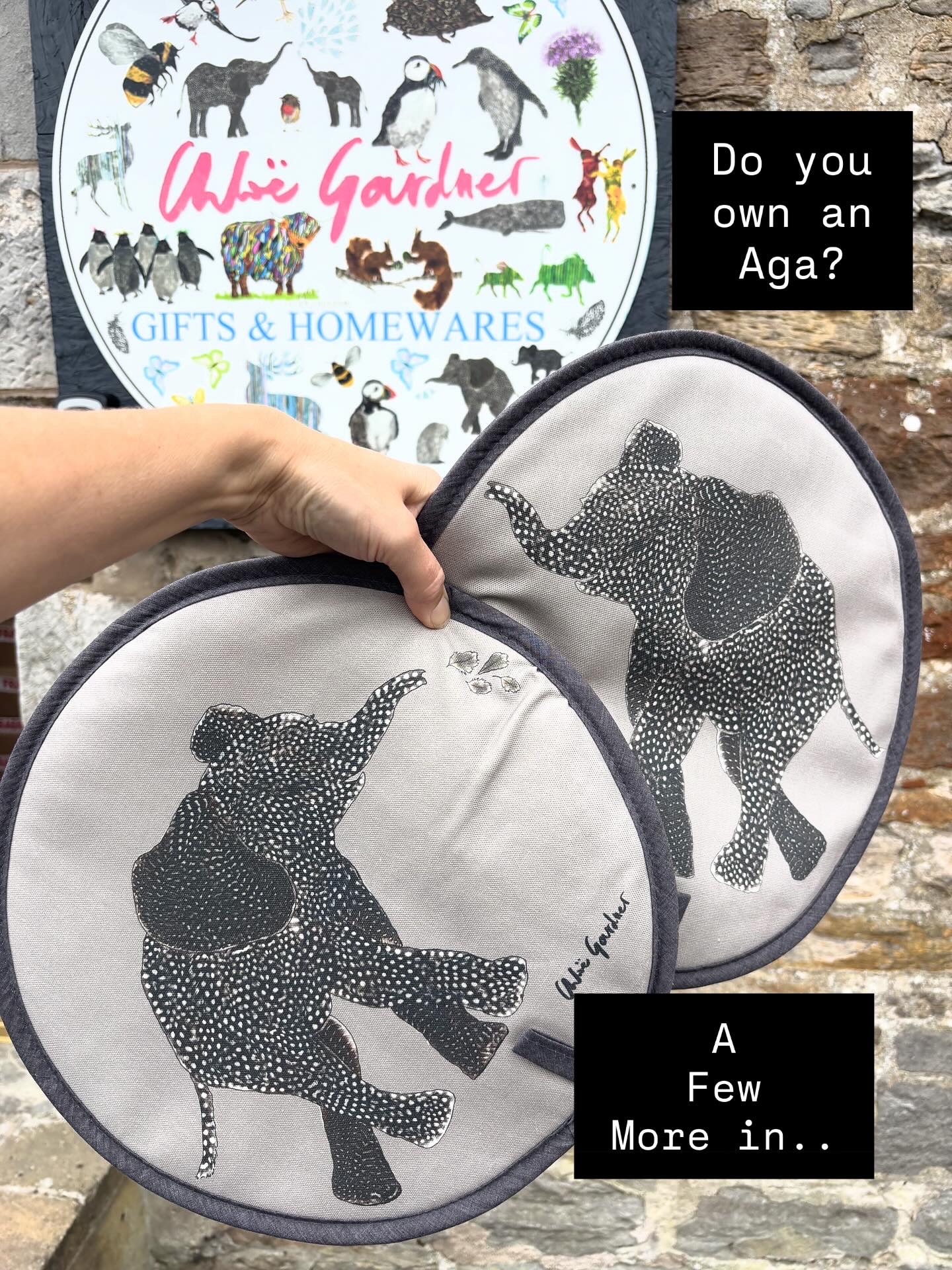 Elephant aga pads covers Pair of elephant aga pads covers