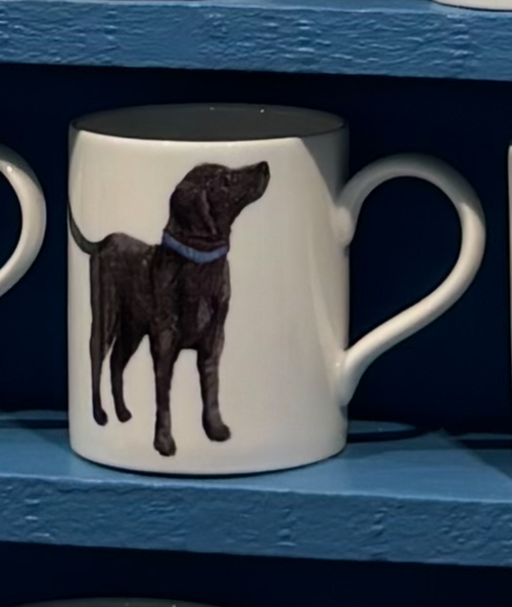 POP MUG - FEATHER LABRADOR DOG
