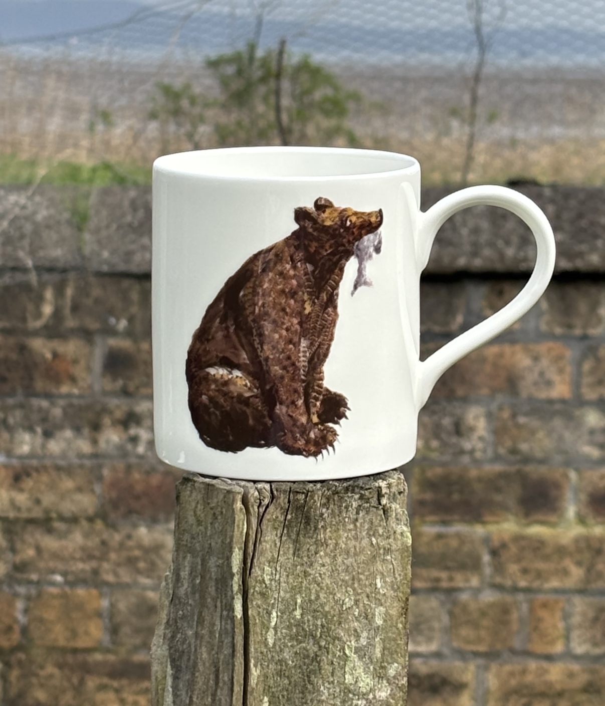 Feather Bear Pop Mug